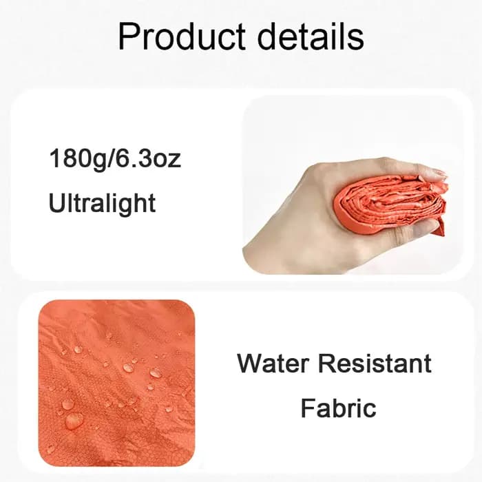 Tomshoo – sac de couchage thermique étanche et léger