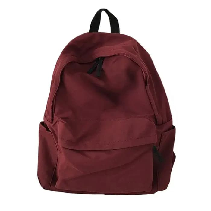 Sac à dos en toile à la mode de grande capacité