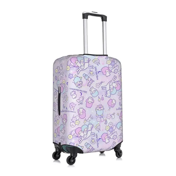 Housse de protection personnalisée pour bagages, motif dessin animé Little Twin Stars, Kiki Lala, adaptée aux valises de 18 à 32 pouces