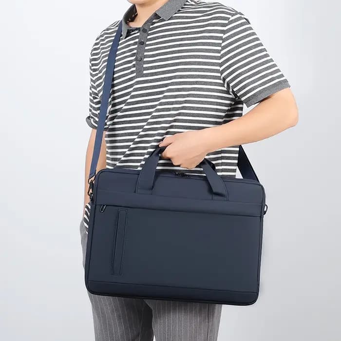 Mallette pour hommes, sac à bandoulière d'affaires minimaliste