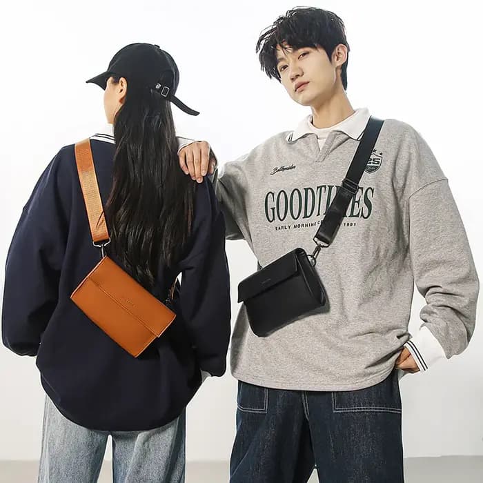 Designer hommes sac mode sac à bandoulière mallette d'affaires unisexe sacs de messager Vintage en cuir