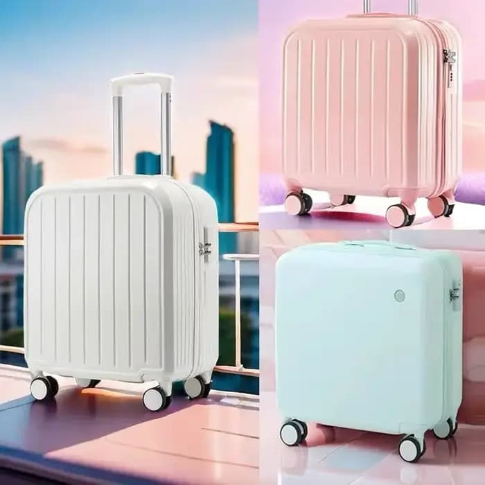 Mini valise d'embarquement légère à bagages roulants