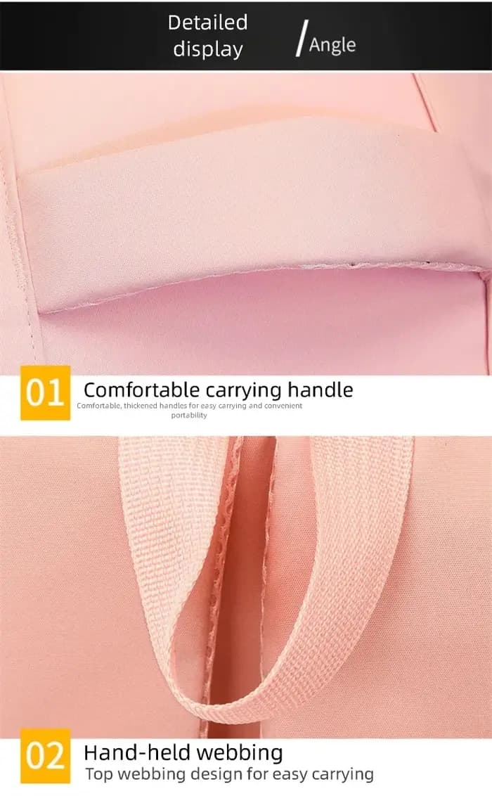 Sac à dos de voyage extra large - Bagage cabine approuvé par les compagnies aériennes - Sac à dos multifonctionnel pour ordinateur portable pour les vols économiques de Wizz Air et EasyJet