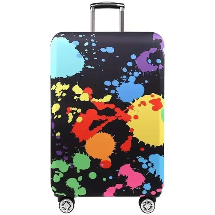 Housse de valise de voyage d'extérieur en tissu extensible