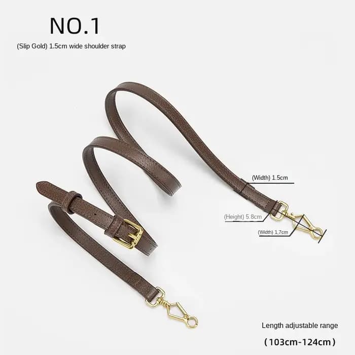 Sangle de sac en cuir véritable pour ABOOKS