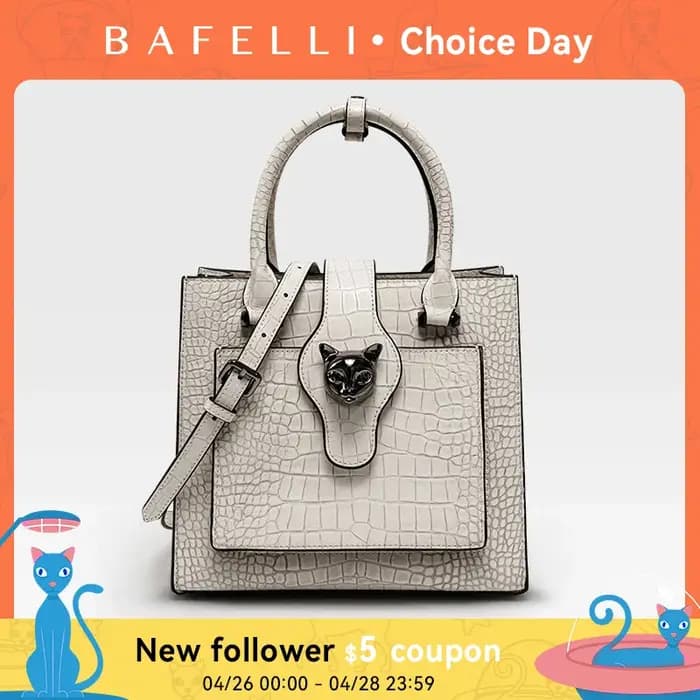 WOALGABAGS-Sacoche en cuir véritable pour femme, marque de créateur de luxe, sac à bandoulière pour