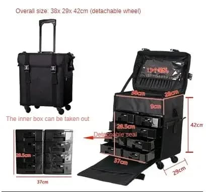 Valise à Roulettes Professionnelle