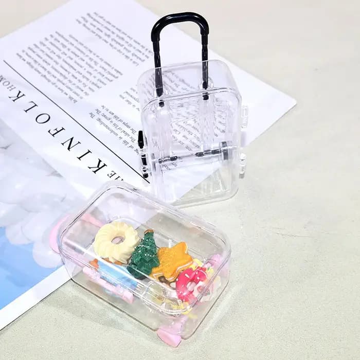 Mini valise avec poignée