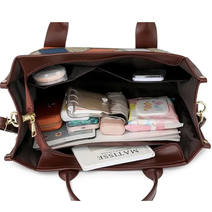 Sacs à Main de Grande Capacité en Cuir Souple pour Femme