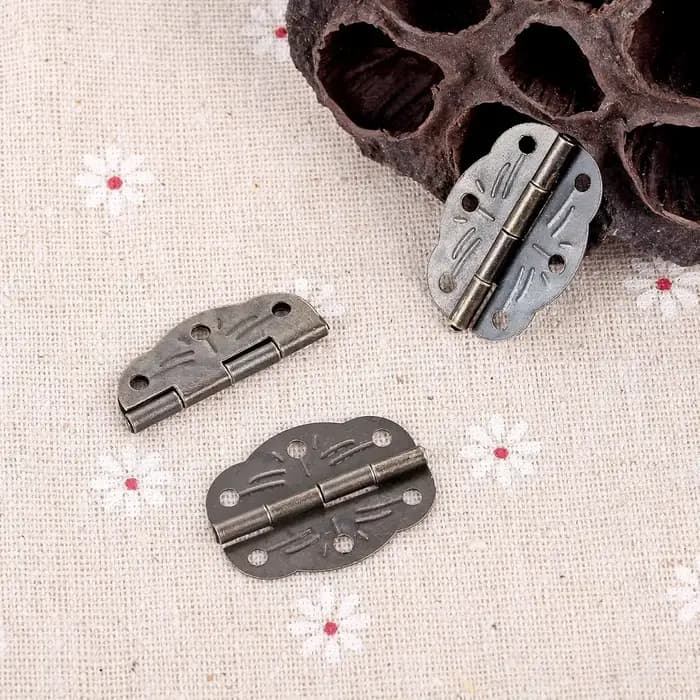 Kit de 9 pièces de quincaillerie vintage en bronze antique pour valises