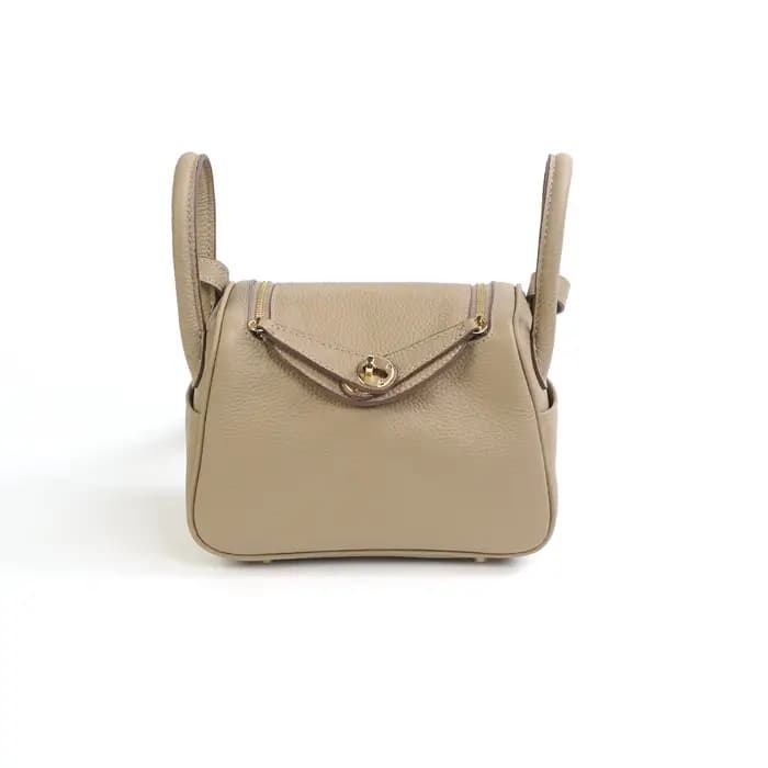 Mini sac bandoulière en cuir de vachette superposé pour femme