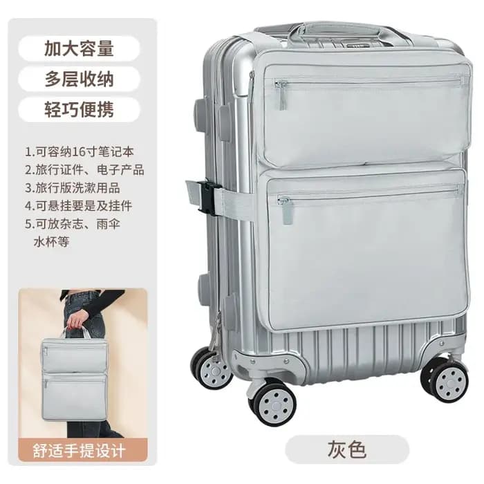 Solution de rangement efficace pour valises cabine et bagages à roulettes 20/24 pouces – Sac de voyage externe général supplémentaire