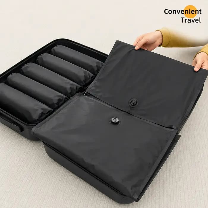 Sac de compression portable à main, spécialement conçu pour les voyages domestiques, 1 pièce