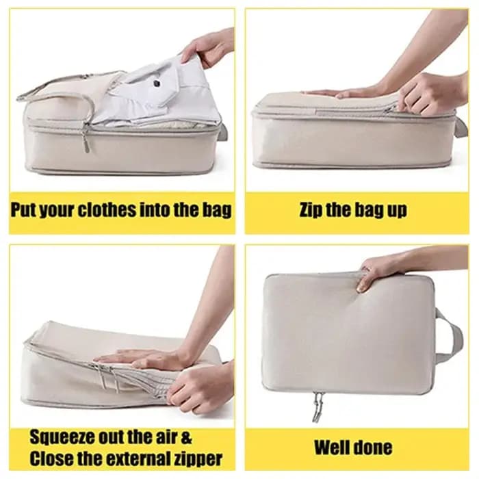 Sacs de compression portables pour voyage
