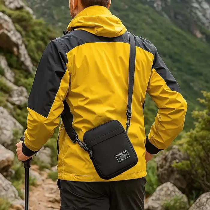 Sacs bandoulière pour hommes et femmes, sac de voyage, sac à bandoulière, porte-téléphone, porte-monnaie, petit sac messager décontracté pour le travail, la randonnée et les voyages