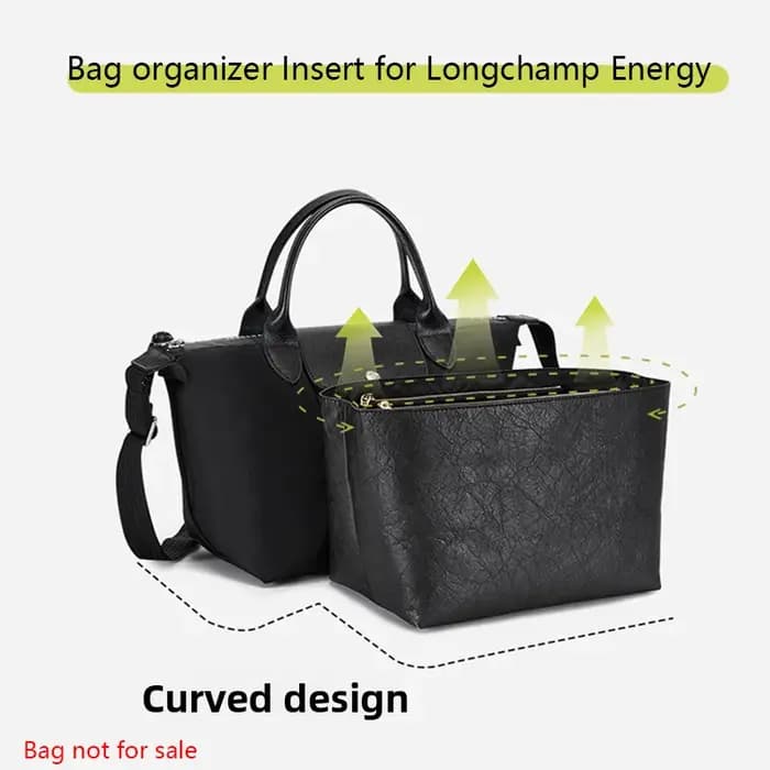 Insert organisateur de sac pour Longchamp énergie petit moyen Mini sac Dupont sac en papier sac de Support insérer sac
