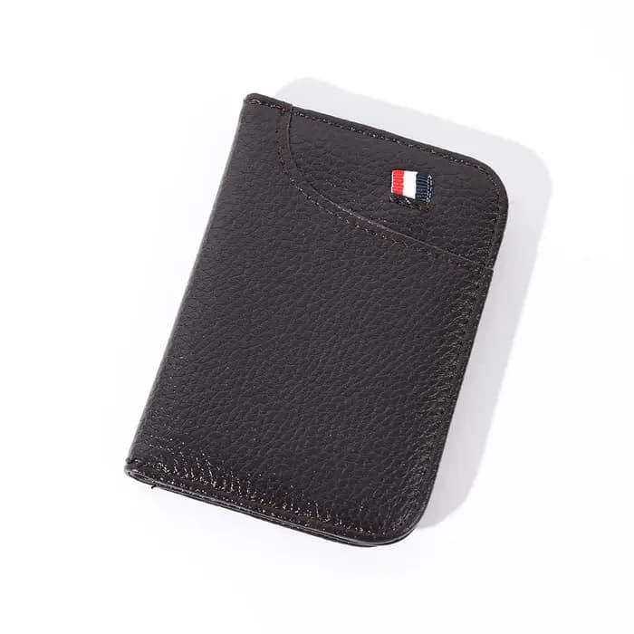Portefeuille souple Super mince Portable en cuir PU, Mini portefeuille pour cartes de crédit, porte-