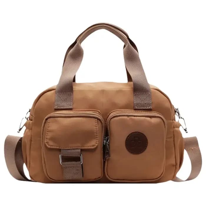 Soldes d'hiver de la saison : Sac à bandoulière en toile grande capacité pour femme