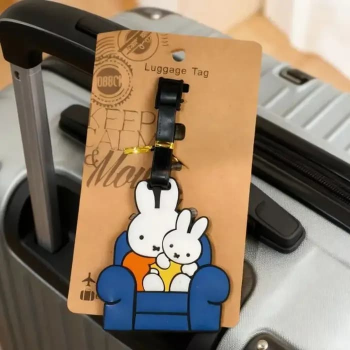 Nouvelle étiquette de bagage Miffy