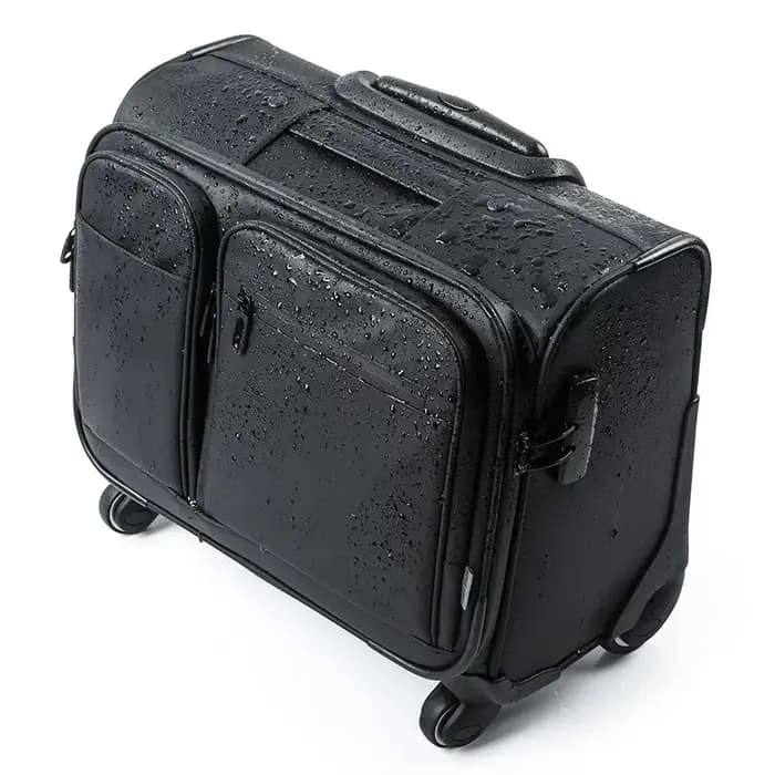 Bagage roulant d'affaires pour hommes, sac de voyage à roulettes de 15.6 pouces, valise Super étanch