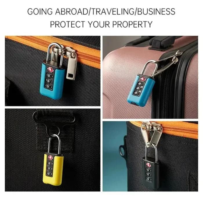 Serrure à Code douanier TSA pour bagages de voyage