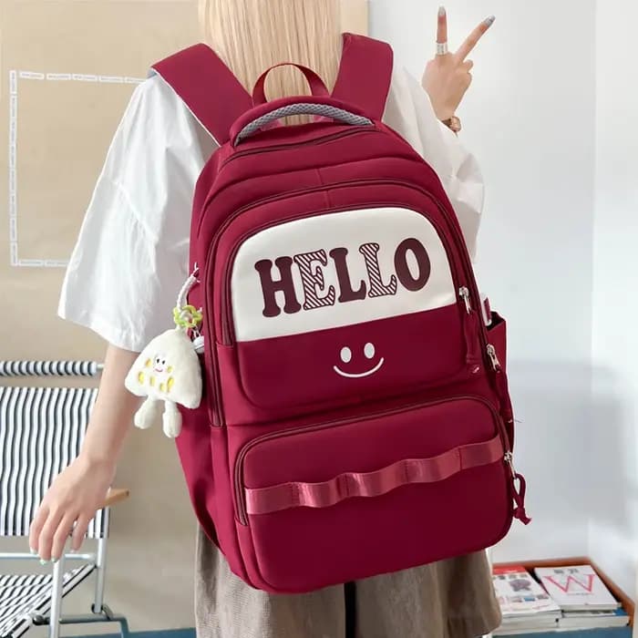 Sac à dos en Nylon 5 couleurs pour femmes