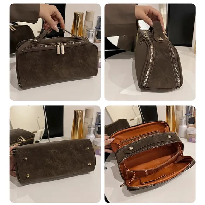 Trousse de toilette pour hommes en déplacement d'affaires