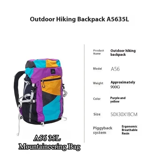 MOUNTAINHIKER 27L35L sac d'alpinisme de Camping en plein air sac à dos à bandoulière multifonctionnel randonnée voyage sac tactique léger