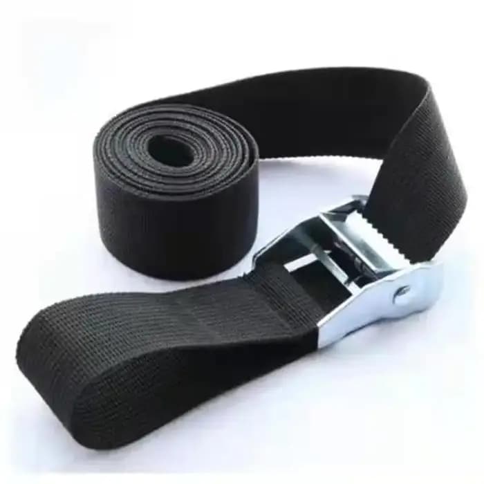 Sangle de Bagages Noire à Cliquet de 6m x 25mm