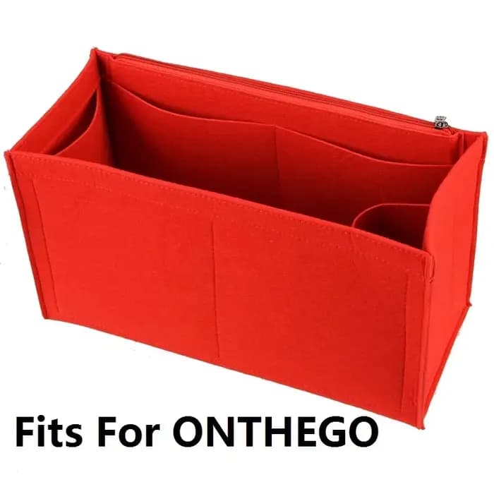 Convient à ONTHEGO Tote 3MM Premium feutre insérer sac organisateur sac cosmétique sac à main shaper