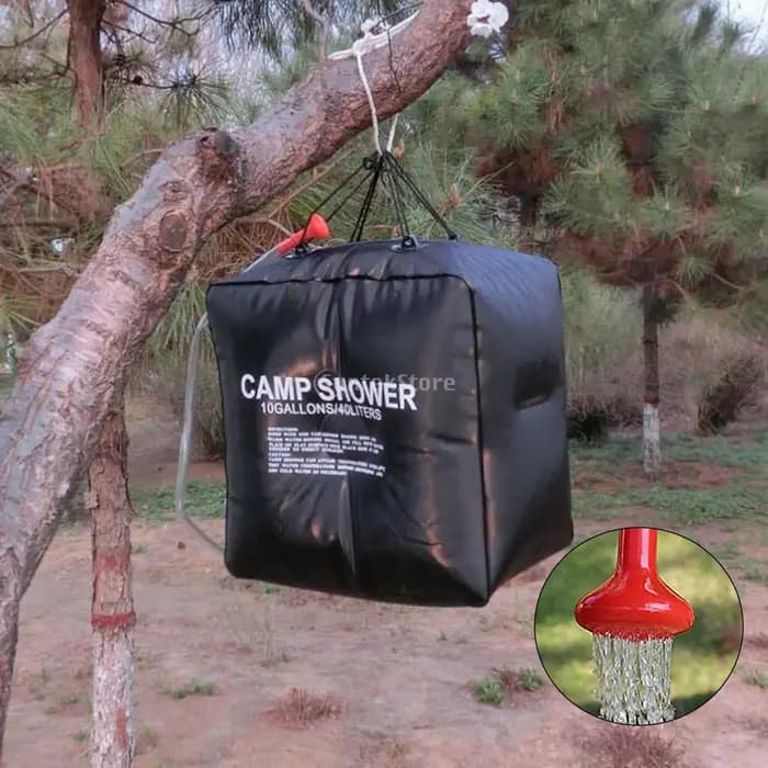 Sac à eau solaire pliable 5L/20L/40L