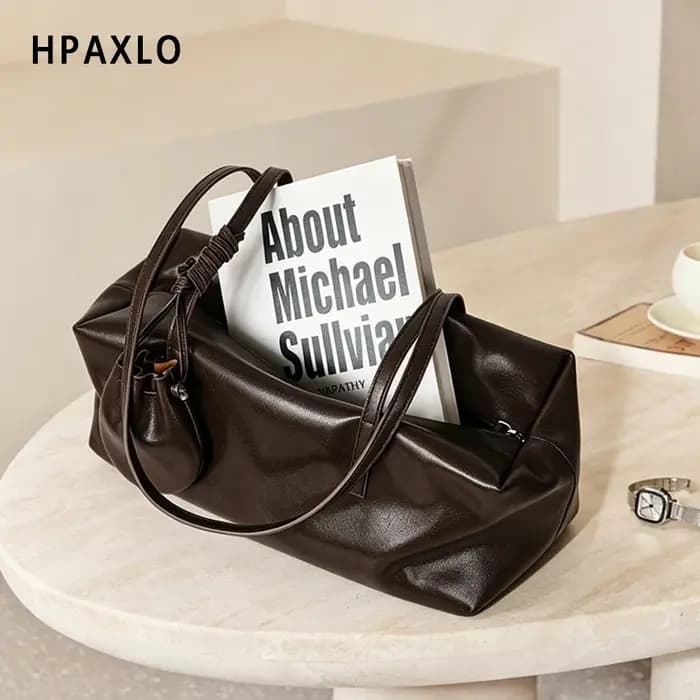 Nouveau sac à bandoulière en cuir pour femmes