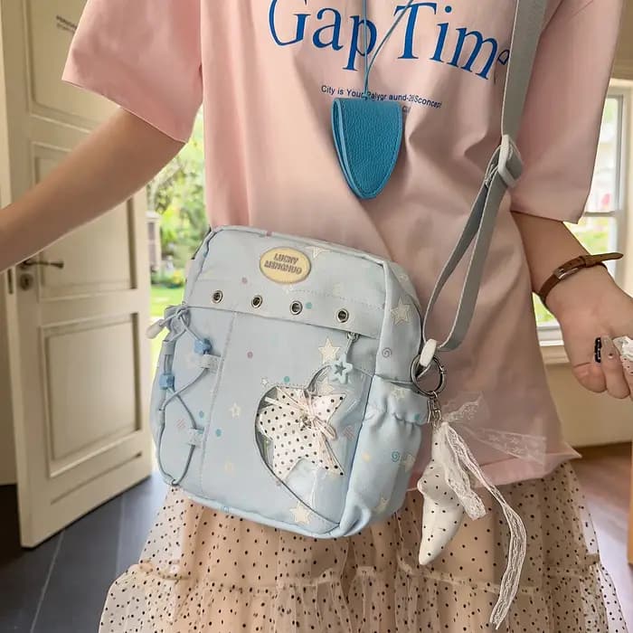 Sac bandoulière tendance pour femme 2026 – Nouveau sac à l'épaule en nylon multi-poches