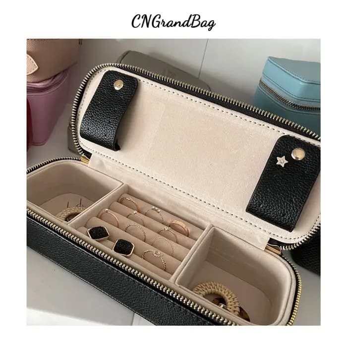 Sac à cosmétiques personnalisé en cuir Pu pour femmes
