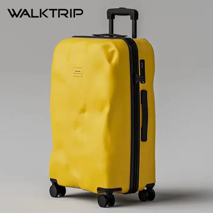 Valise créative au design irrégulier cratère de météorite