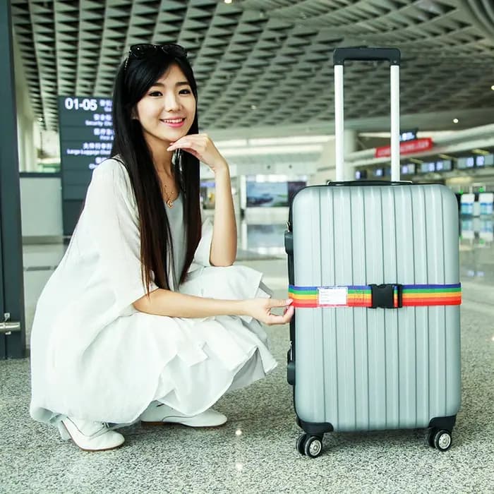 Sangle d'emballage en nylon durable pour bagages de voyage