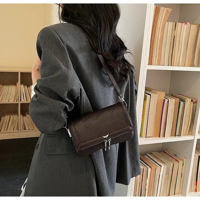 Sac de Luxe Unique et Abordable 2026 Nouveau, Sac à Bandoulière Texturé Chic et Minimaliste, Sac à M
