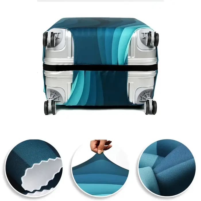 Housse de protection élastique pour valise de voyage