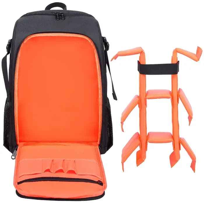 Sac à dos étanche pour appareil photo de grande capacité