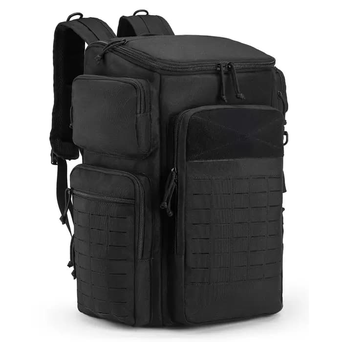 Sac de voyage pour homme avec système modulaire de grande capacité, design multi-compartiments avec