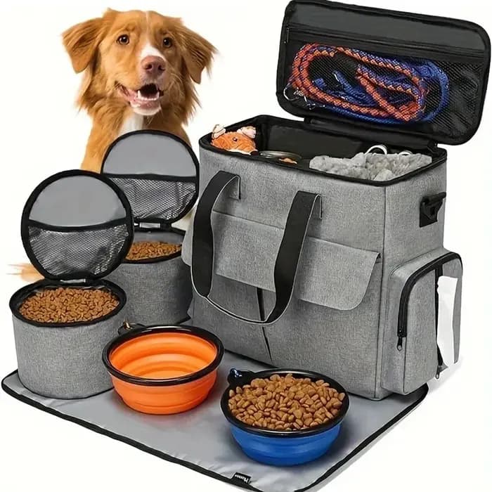 Grand ensemble de 6 sacs de voyage pour chien approuvés par les compagnies aériennes
