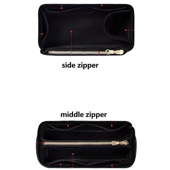 Organisateur de sac en feutre couleur personnalisée pour sac de voyage LV City Keepall 25 Nano Xs - Accessoire pour bagages et sacs