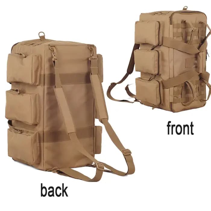 55L bagages sac polochon Camping sac à dos tactique grands sacs hommes randonnée voyage alpinisme