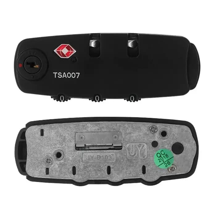 TSA serrure à combinaison à 3 chiffres armoire casier sac