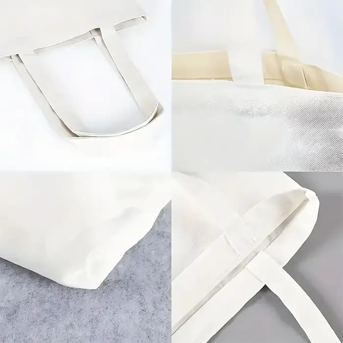 Sac à main esthétique en toile au crochet pour grand-mère - Sac à bandoulière réutilisable écologique avec imprimé