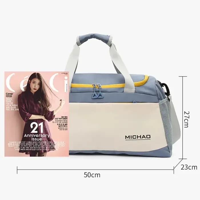 Grand sac de sport pour hommes et femmes avec compartiment humide/sec - Sac