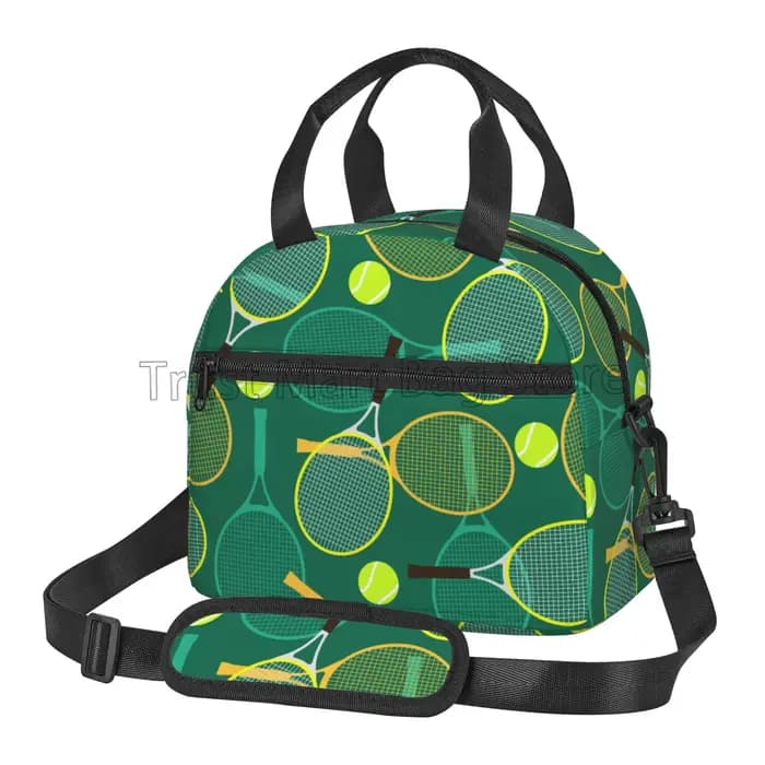 Sac à déjeuner isolé pour raquettes et balles de Tennis