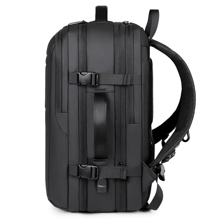Sac à dos extensible hydrofuge avec compression sous vide