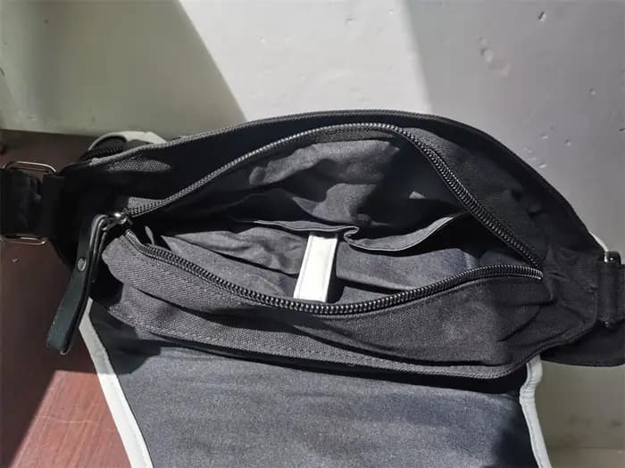 Sac messager en cuir PU pour hommes et femmes