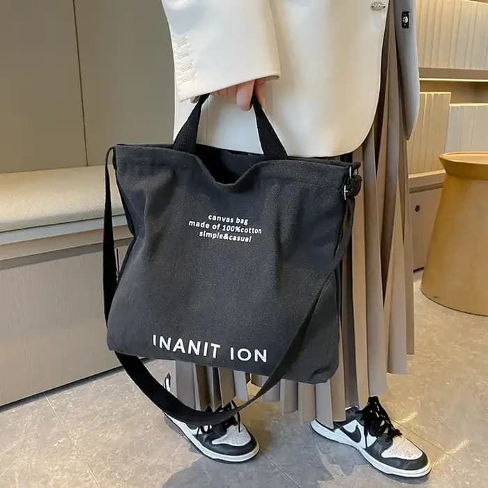 Sacs messagers japonais en toile pour hommes et femmes